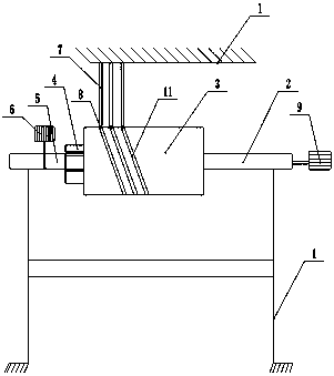 A foaming device for glutinous rice and sweet potato syrup