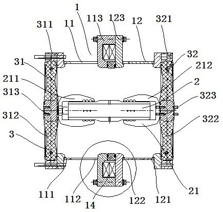 All-fiber current transformer and all-fiber current transformer unit