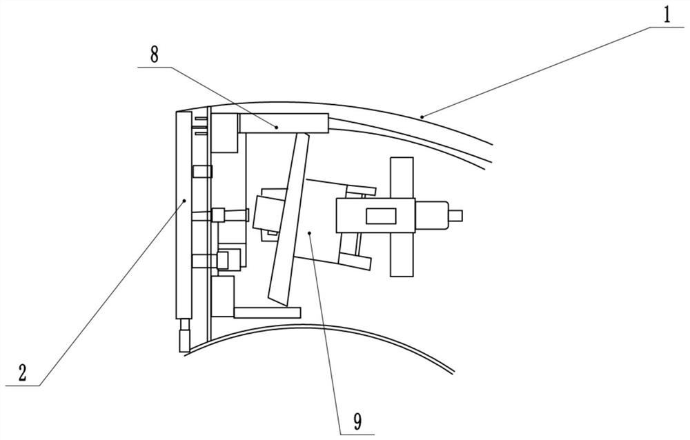 Shield tunneling machine based on Internet of Things signal emission