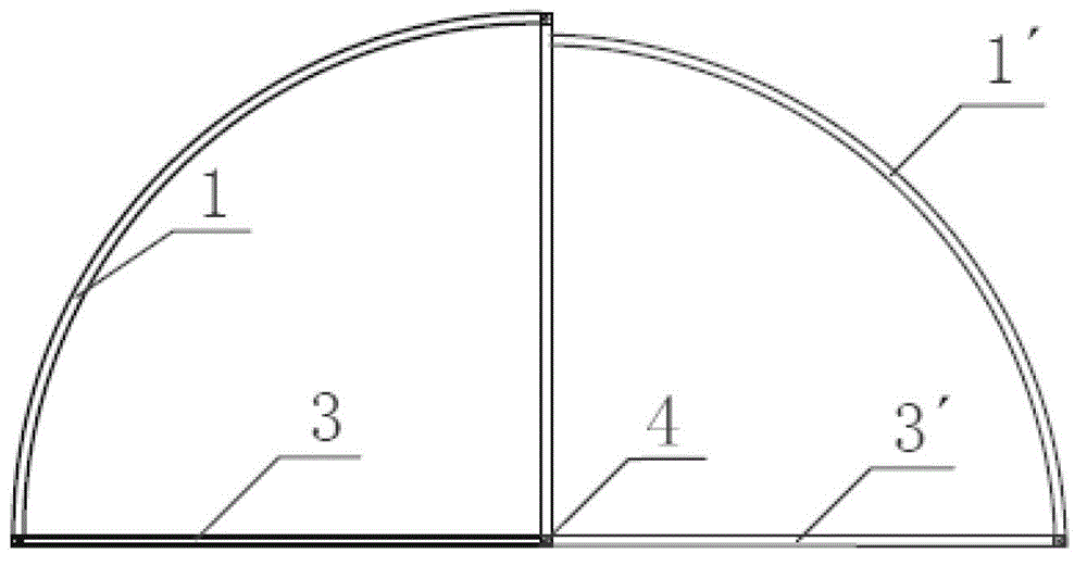 Small arched shed