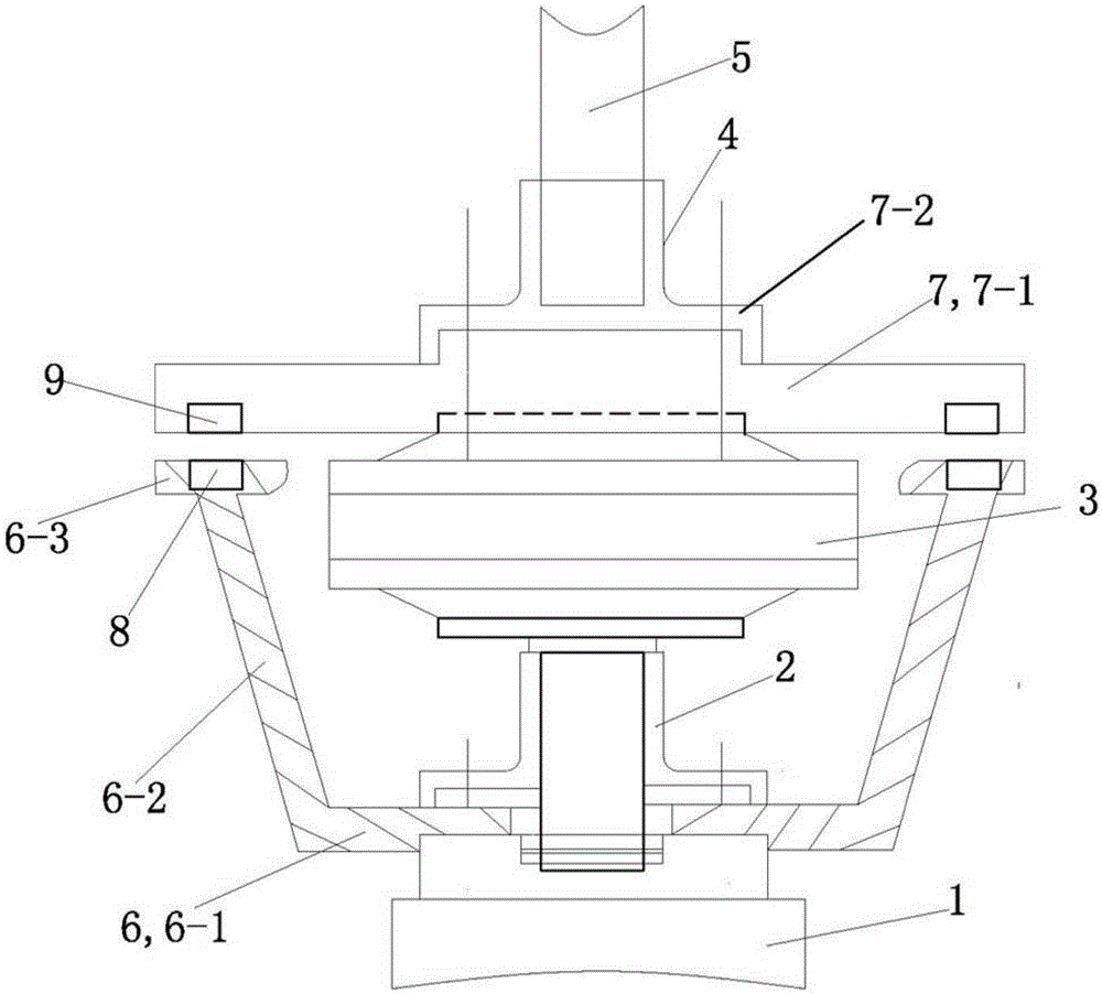 Magnetic levitation device for vertical-axis wind turbine