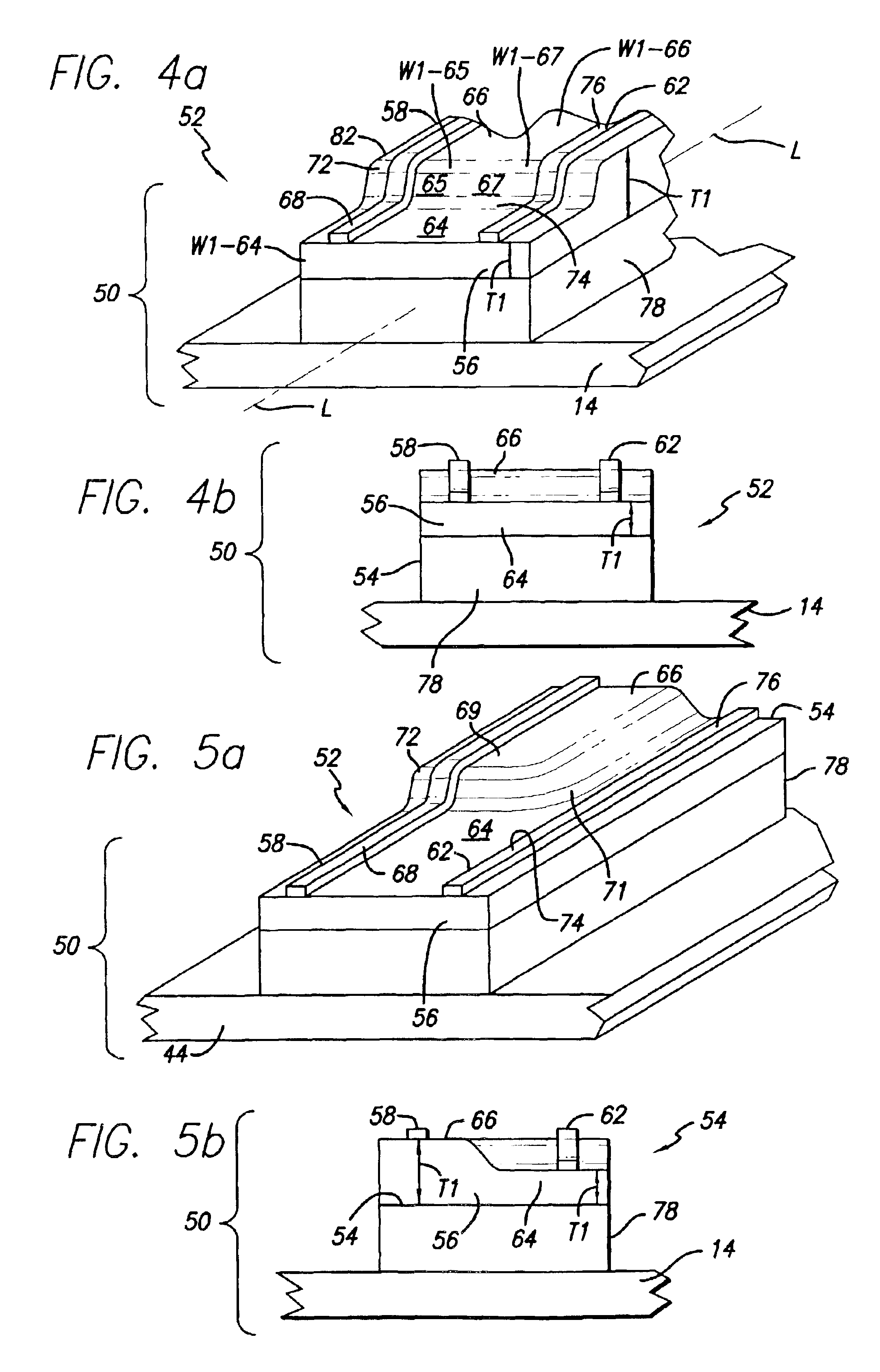 Trace flexure suspension with differential insulator and trace structures for locally tailoring impedance