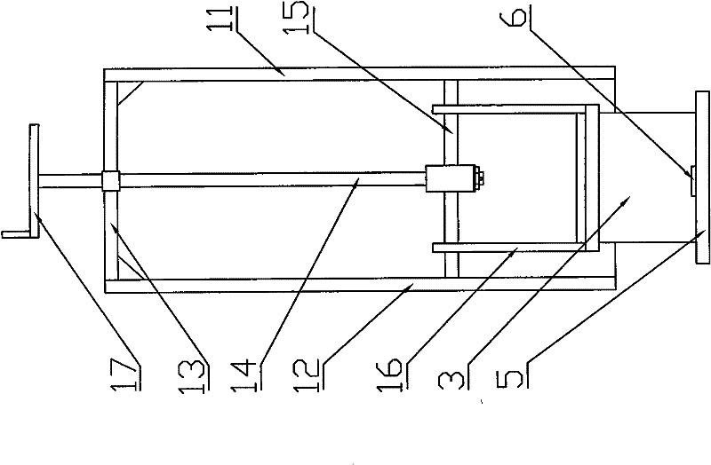 Aluminum-replacing trough cart