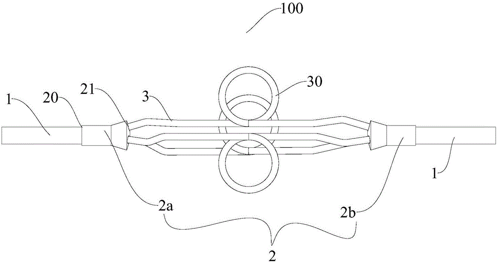 Connector and air-conditioner provided with same