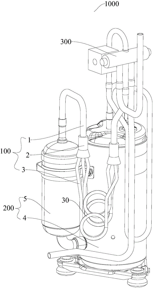 Connector and air-conditioner provided with same