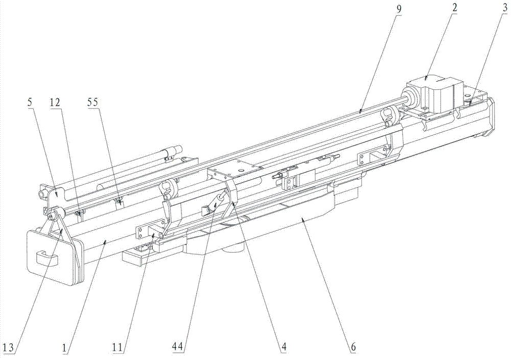 Anchor mechanism and engineering machinery with same