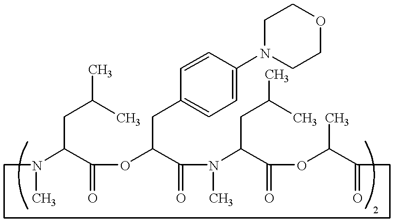 Crystal of depsipeptide derivative and process for producing the same