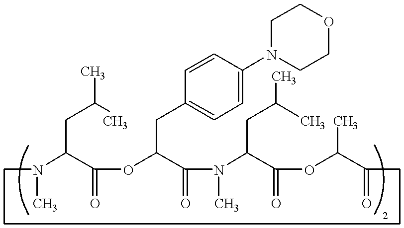 Crystal of depsipeptide derivative and process for producing the same