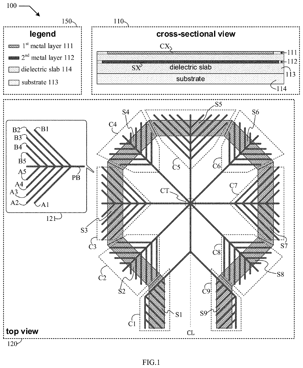 High-Q integrated inductor and method thereof