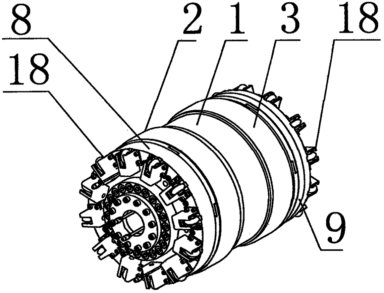 A welding seam pressure testing device and using method thereof