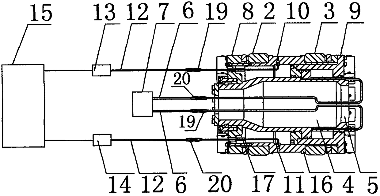 A welding seam pressure testing device and using method thereof