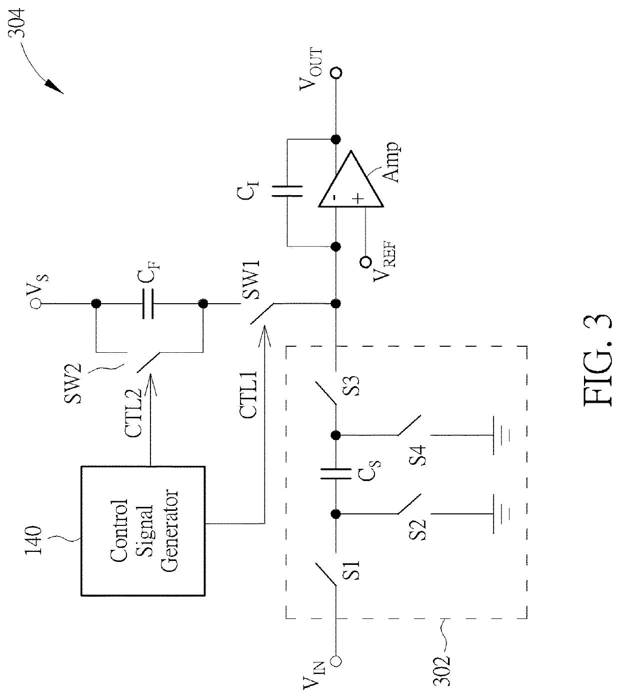 Integrating circuit and capacitance sensing circuit