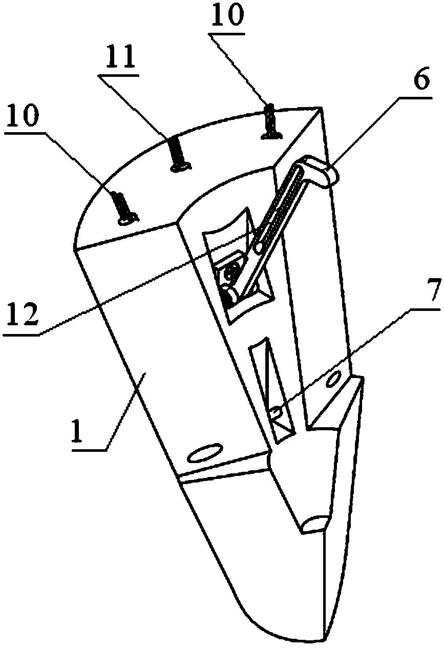 Variable-diameter hot melting drill bit for snow layer drilling