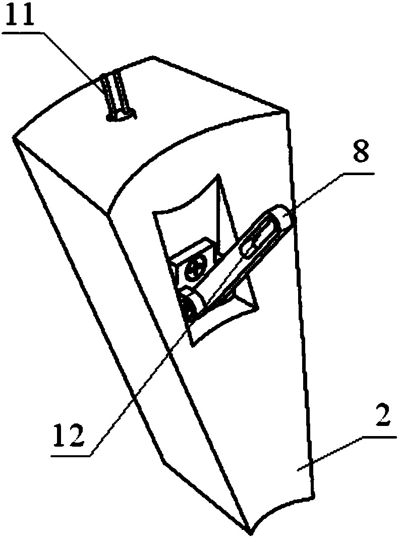 Variable-diameter hot melting drill bit for snow layer drilling