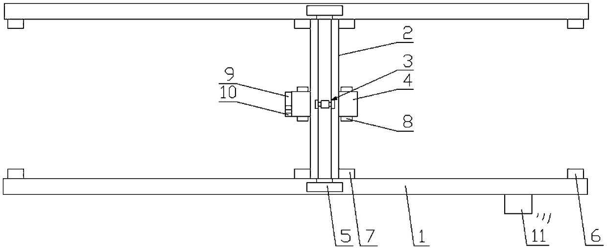 Travelling crane system with automatic positioning function