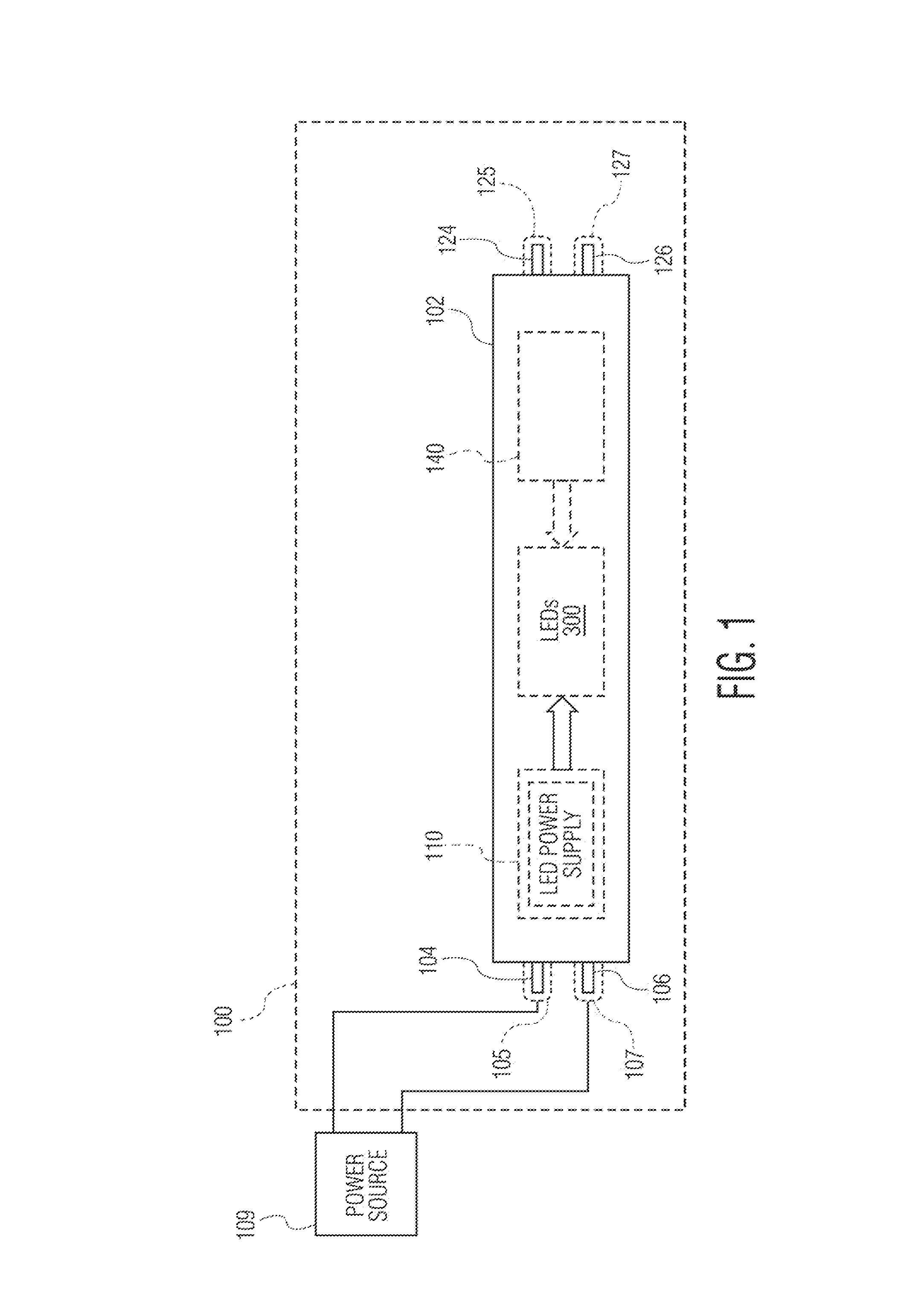 LED lamp with dual mode operation