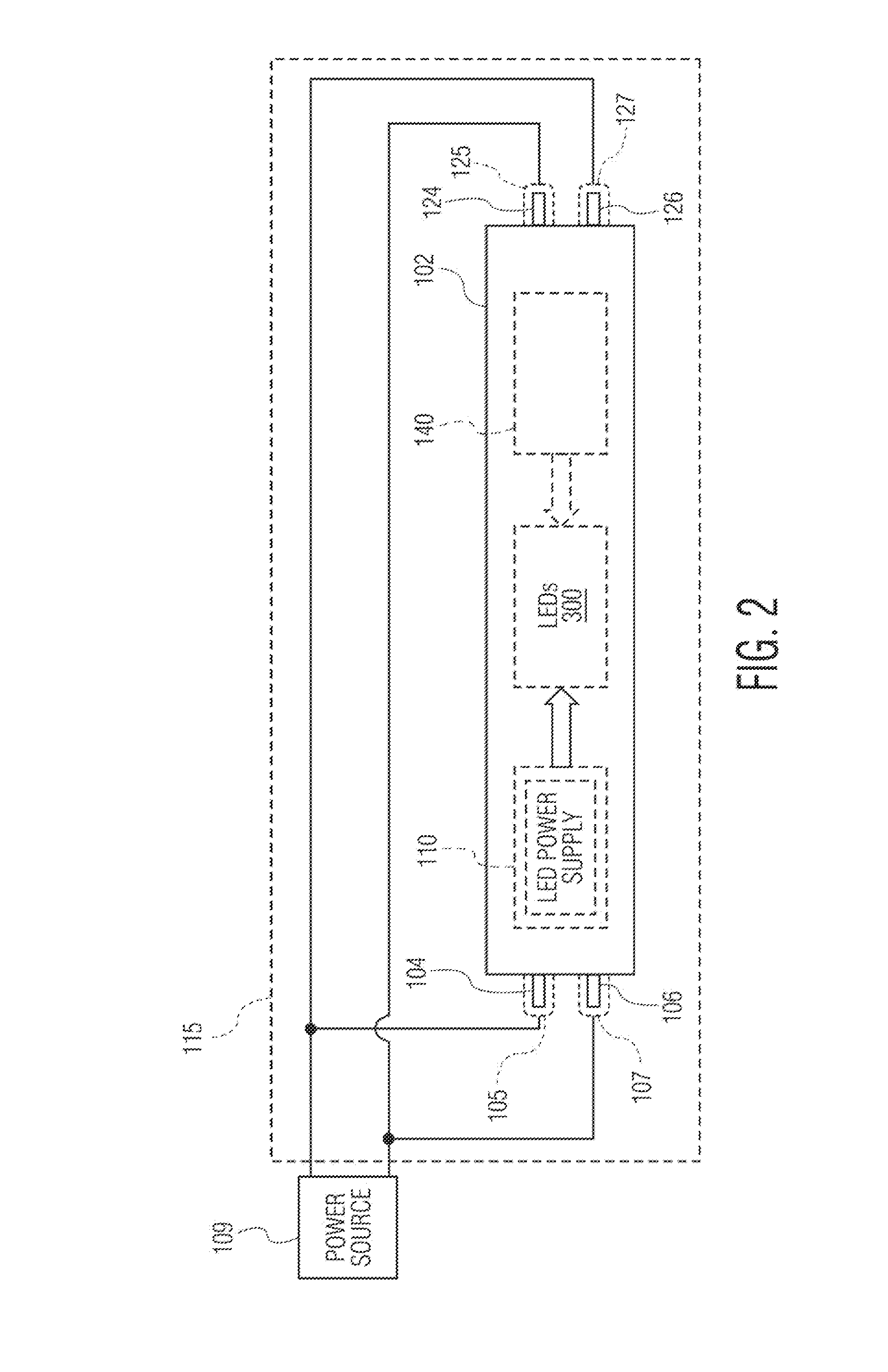 LED lamp with dual mode operation