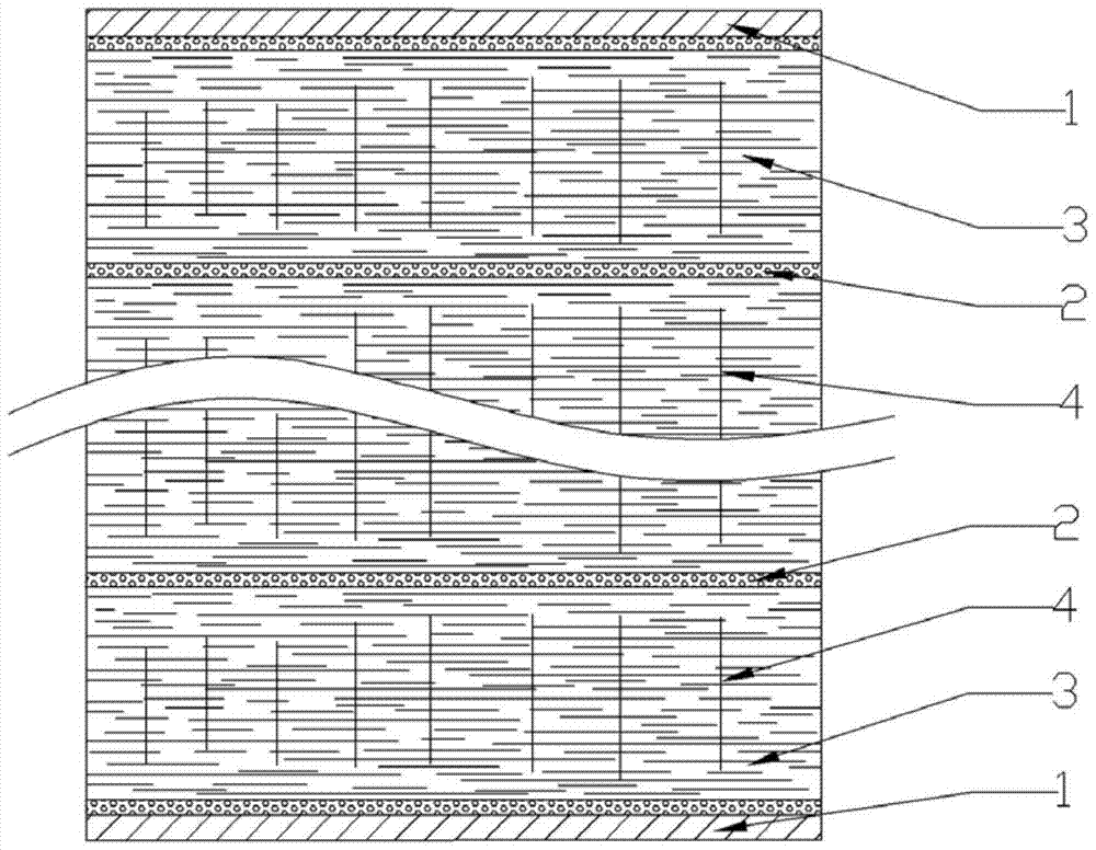 A kind of low-density carbon fiber rigid insulation felt and preparation method thereof