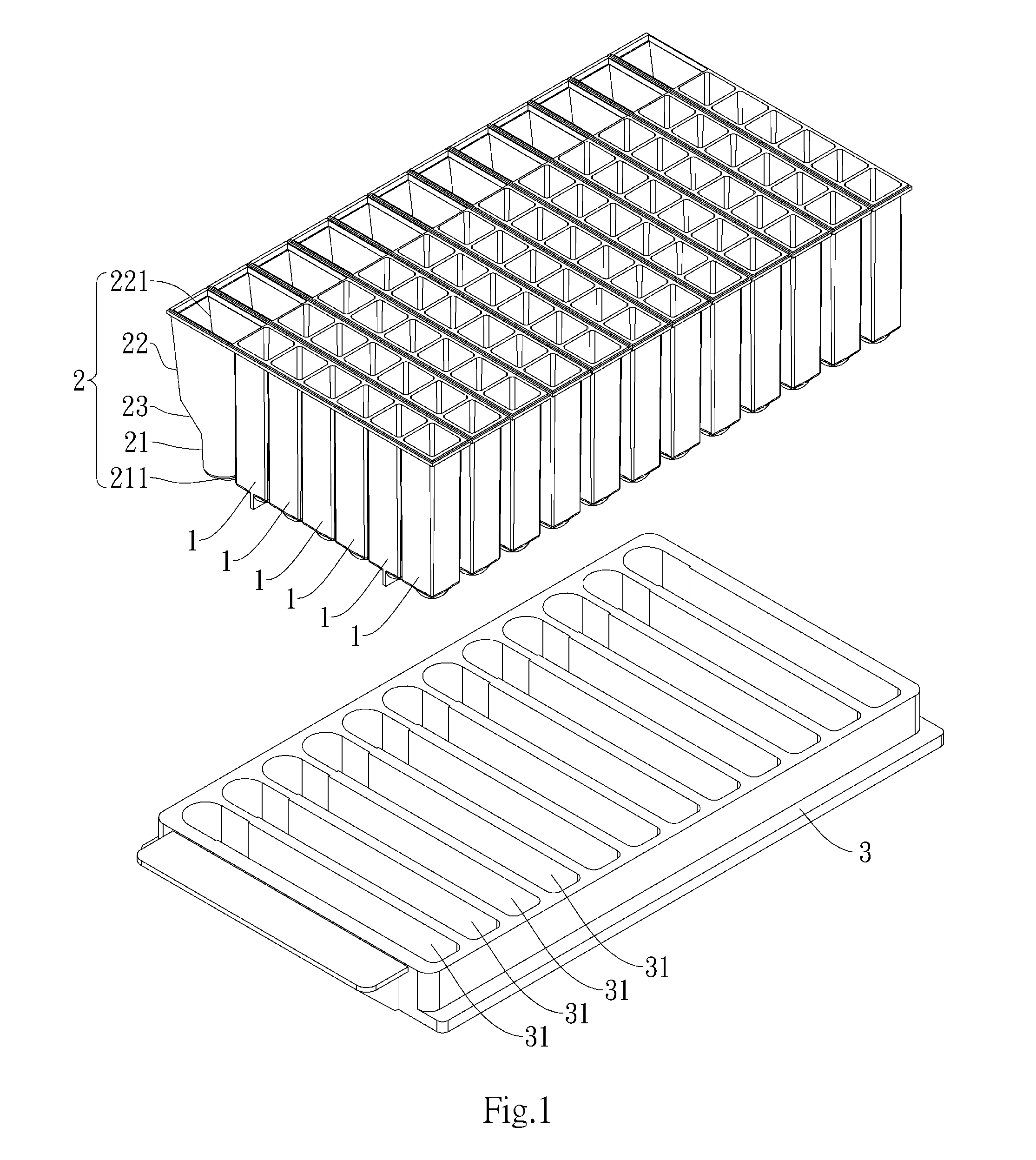Reagent vessel and kit thereof