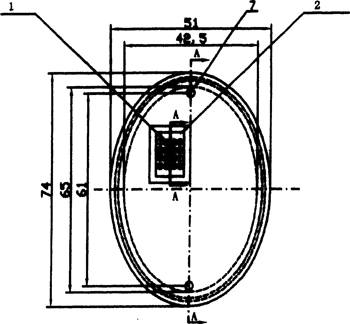 Sealed touch switch and process for making same