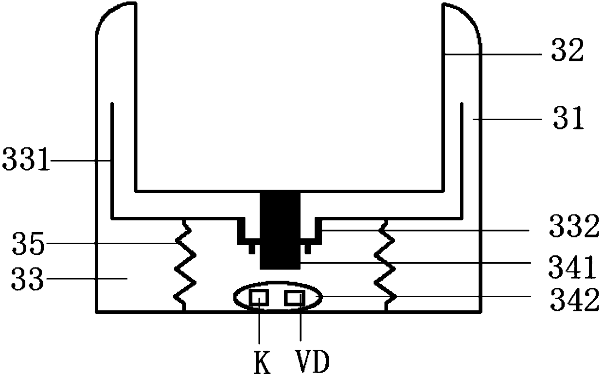 Cosmetics containing frame and method