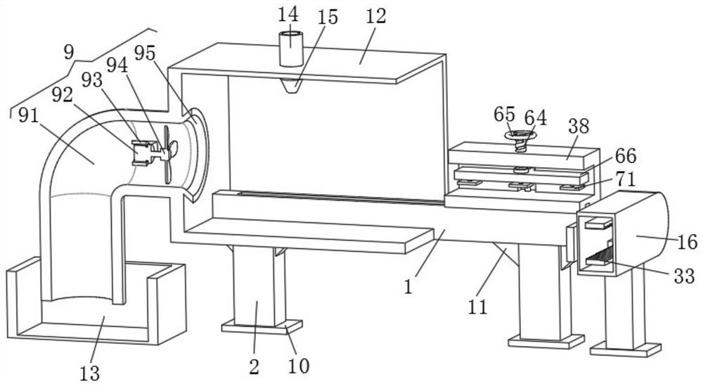 Convenient-to-operate paint spraying mechanism for production of anti-theft door