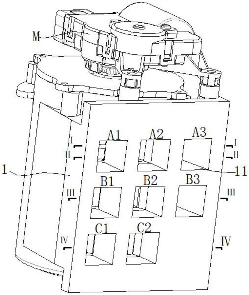 Integrated proportional-adjustable multi-way valve