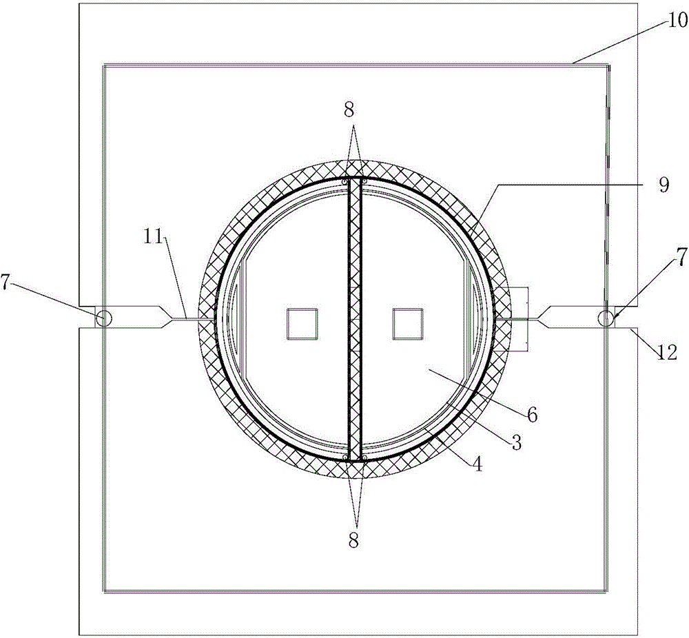 Integral molding method of composite material blade for wind power generation, and apparatus thereof