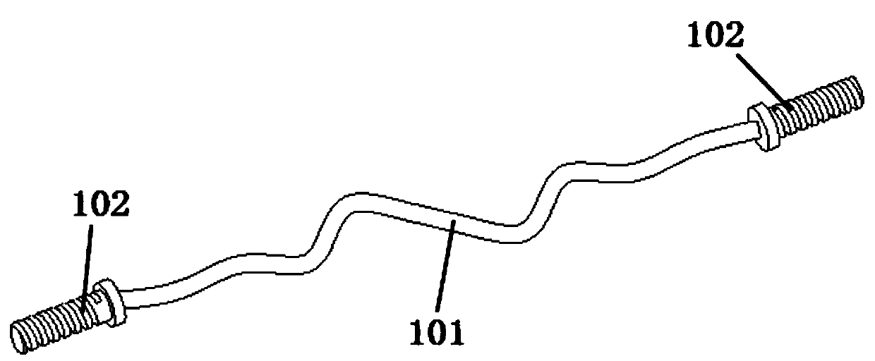 Improved integrated septic tank based on carbon fiber thermoplastic composite material