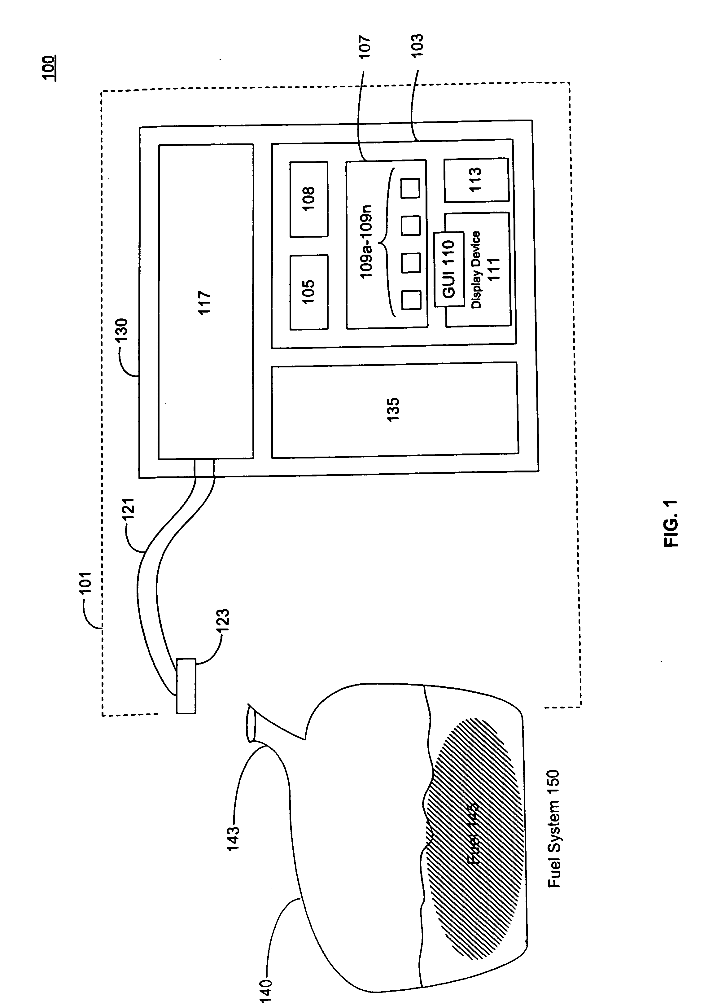 System and method for testing fuel tank integrity