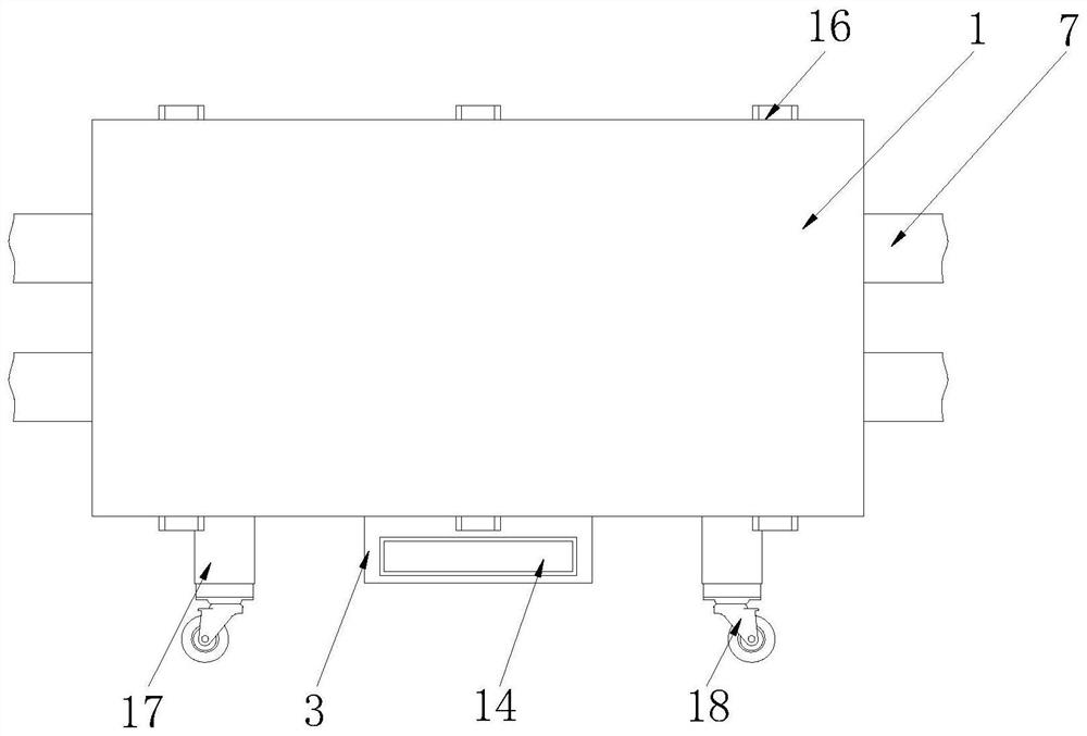 Laboratory engine oil pipeline automatic heating control device