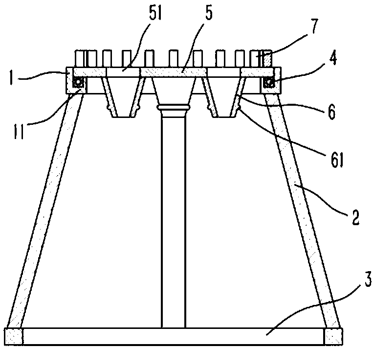 A filling bag placement tool for packaging