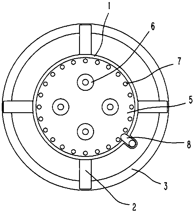 A filling bag placement tool for packaging