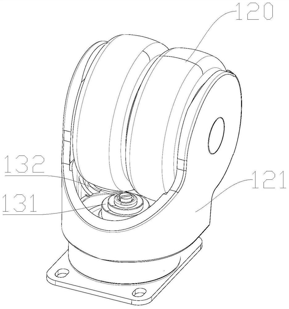 Brake mechanism and cart used on vehicle