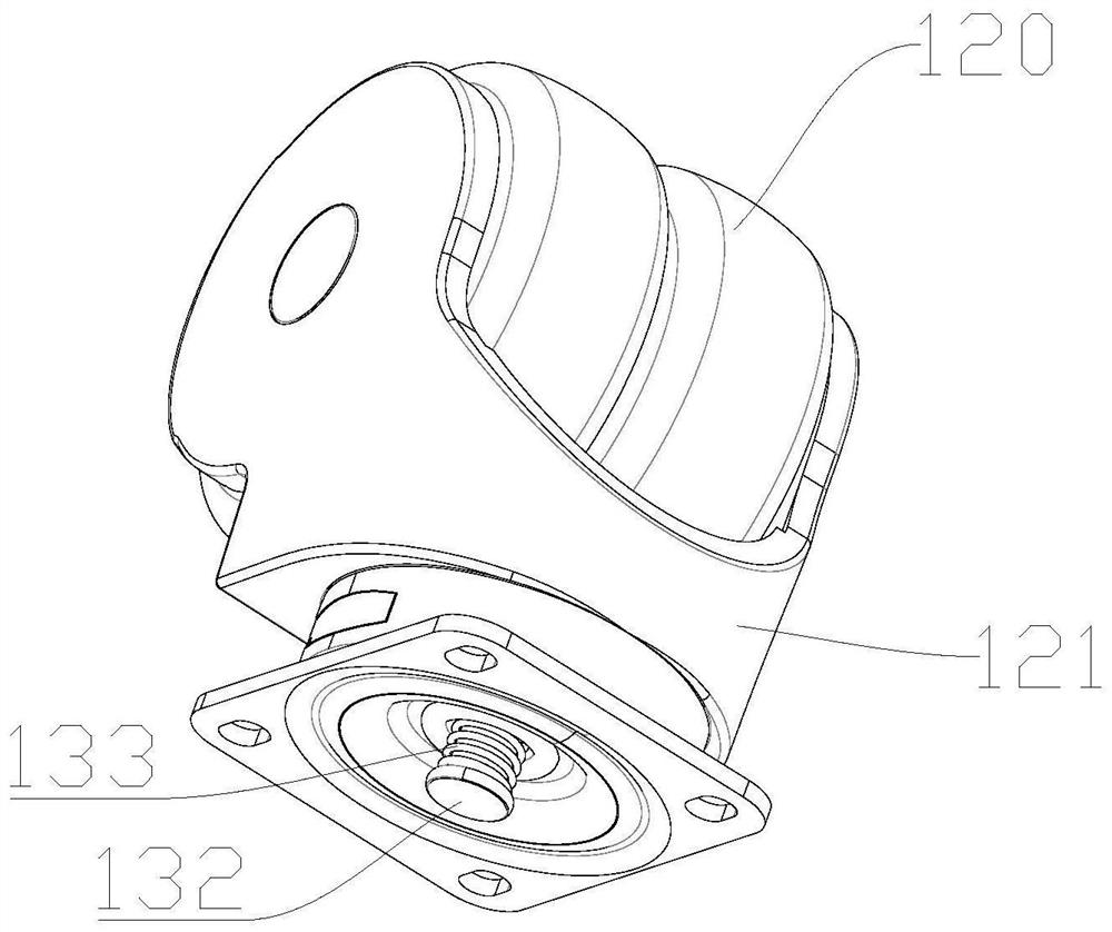 Brake mechanism and cart used on vehicle