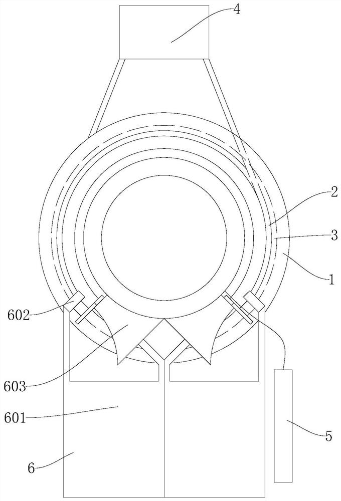 Nodular cast iron pipe preheating equipment