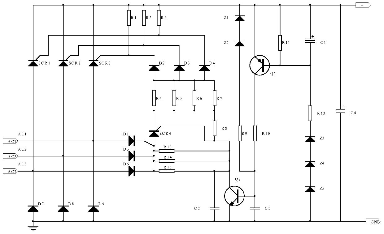 Rectification voltage regulator