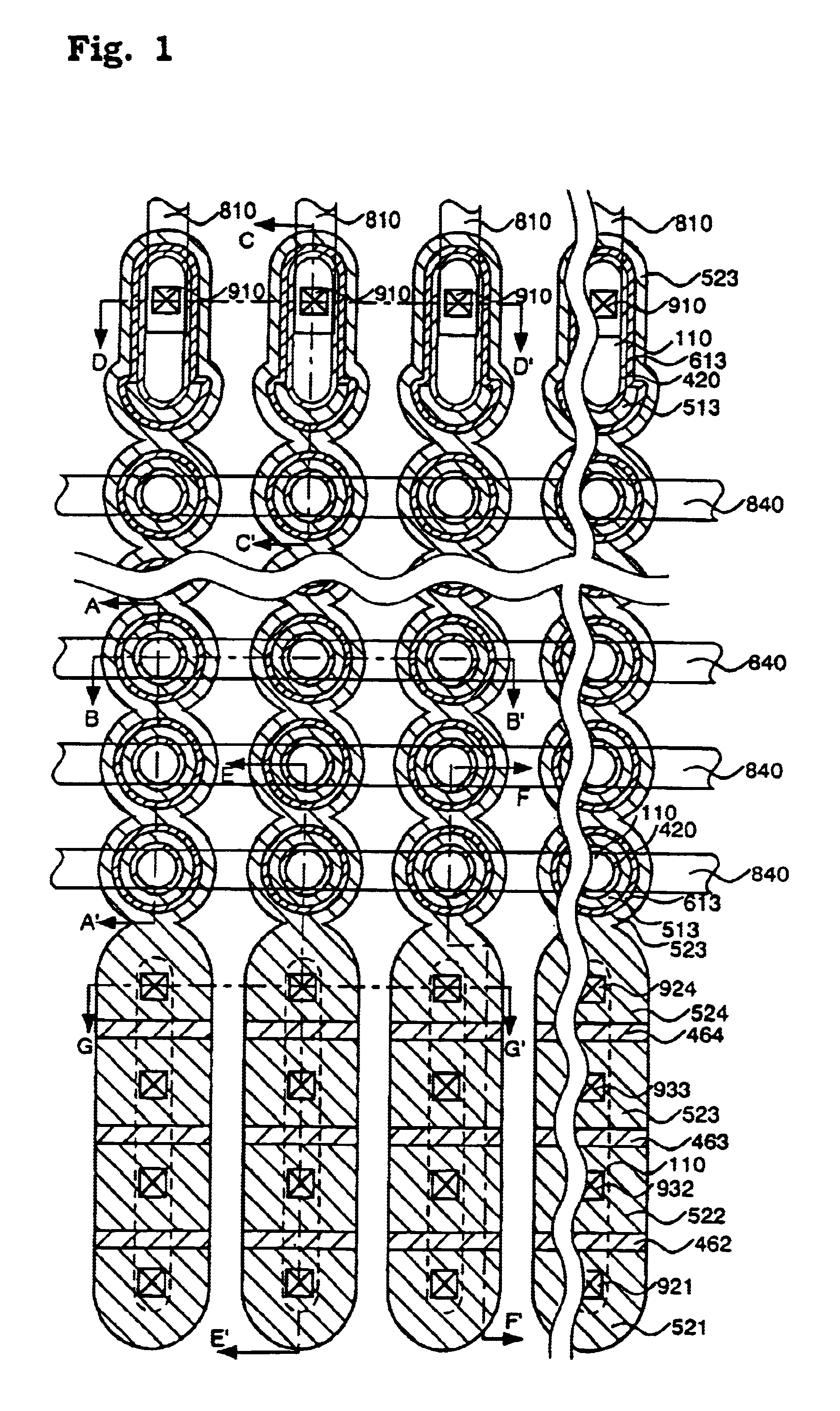 Semiconductor memory with gate at least partially located in recess defined in vertically oriented semiconductor layer