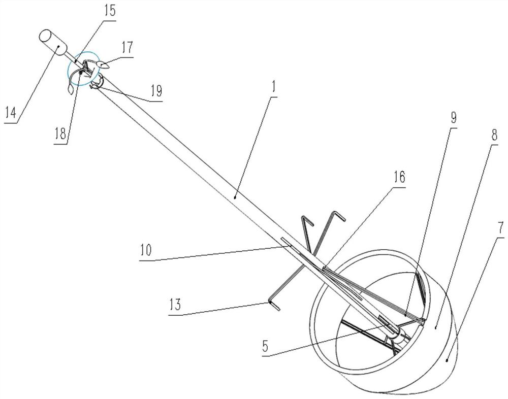 A device for removing foreign body from digestive tract