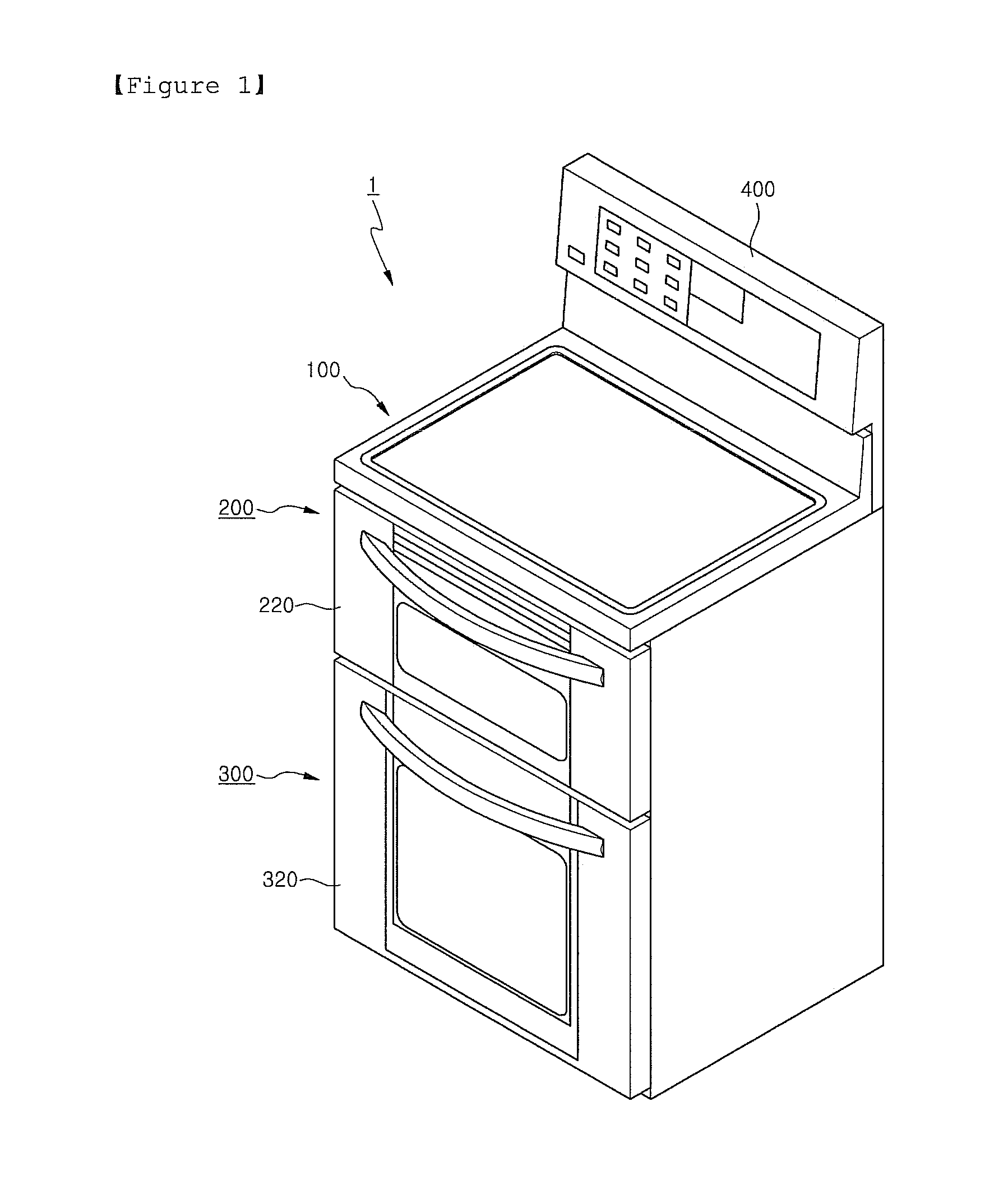 Electric oven and method for servicing same