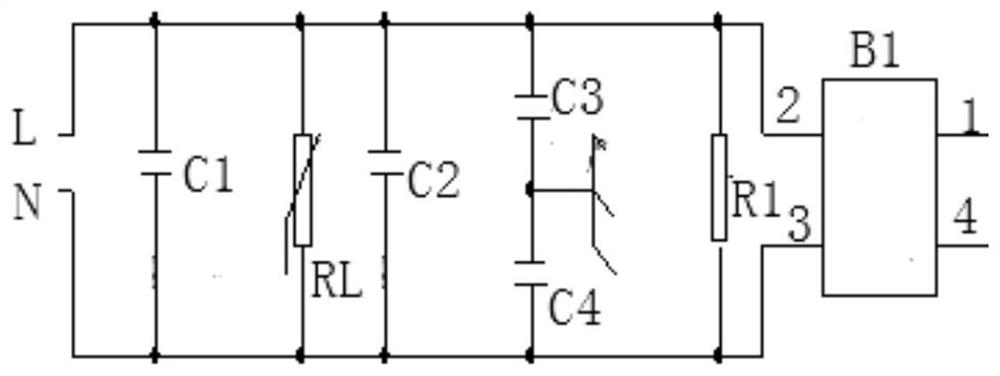 Single-ended flyback power supply