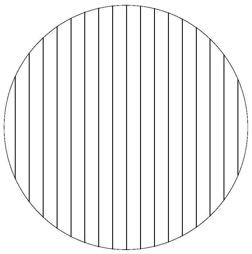 A processing method for preparing structured grinding wheel by secondary cladding process