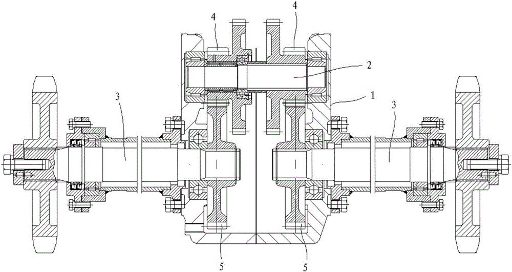 Gearbox of agricultural vehicle and agricultural vehicle with gearbox