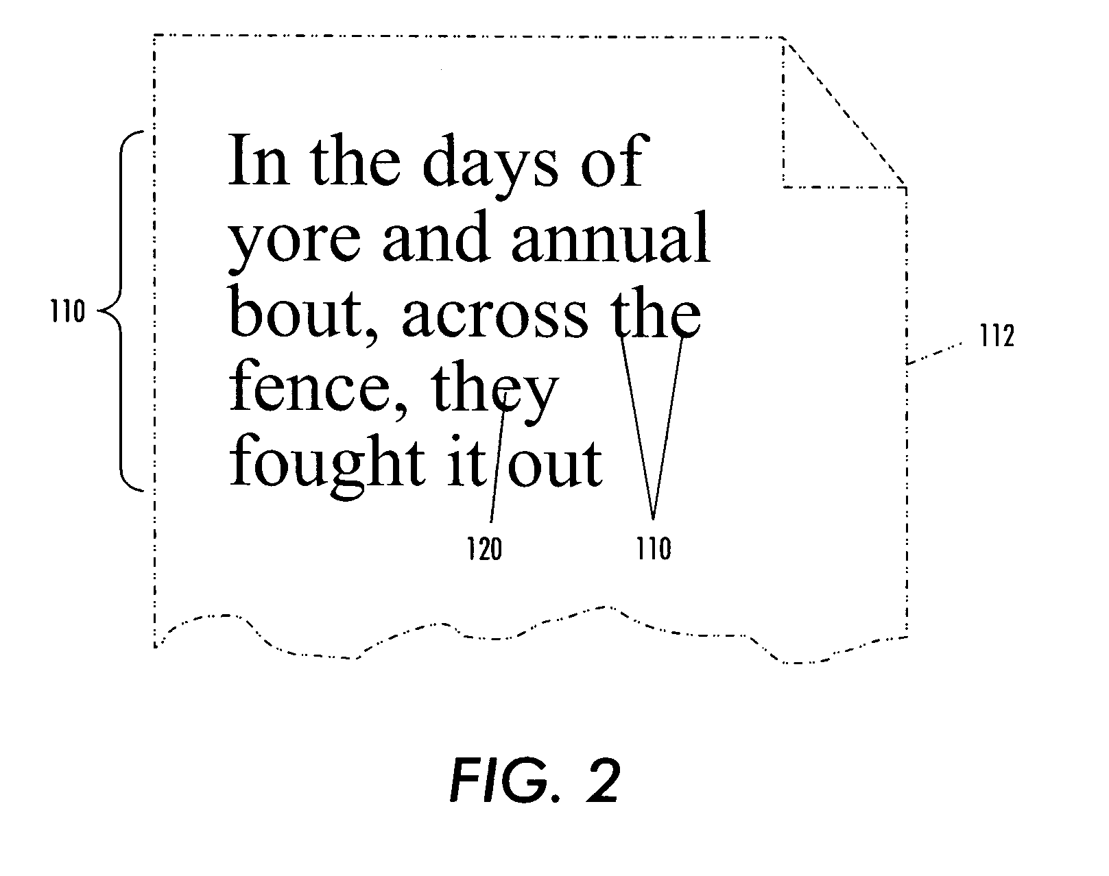 Magnetic watermark for text documents