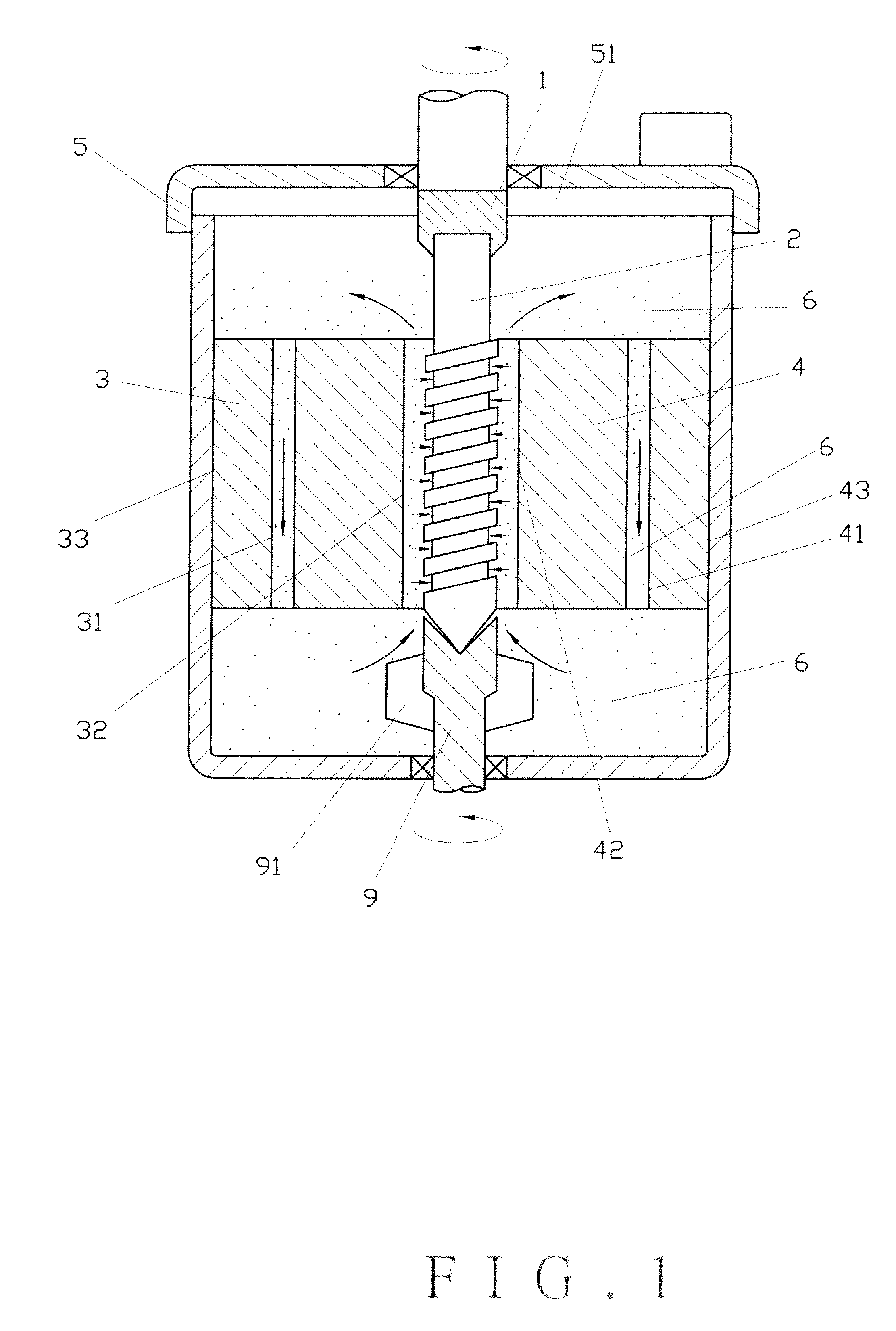 Apparatus and method for spiral polishing with electromagnetic abrasive