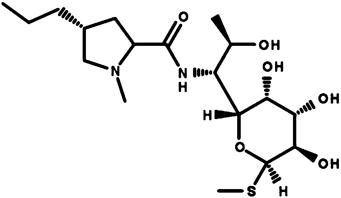 Detection method of lincomycin fermenting liquid