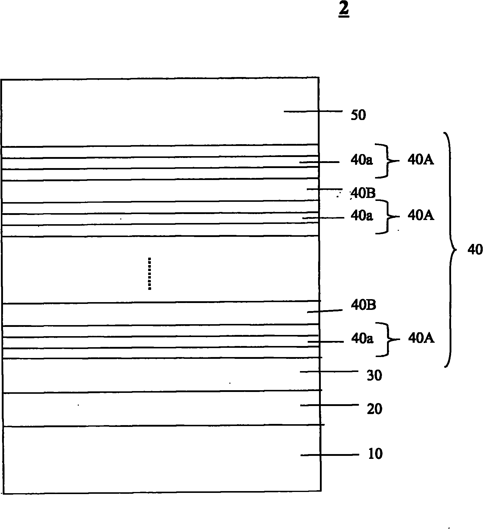 Light-emitting component and manufacturing method thereof