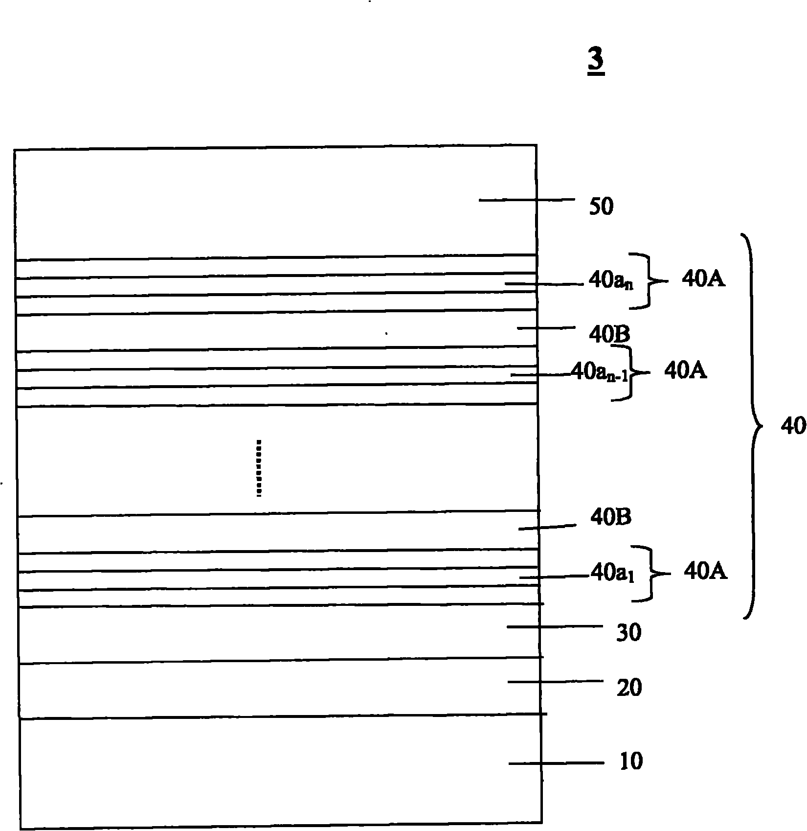 Light-emitting component and manufacturing method thereof