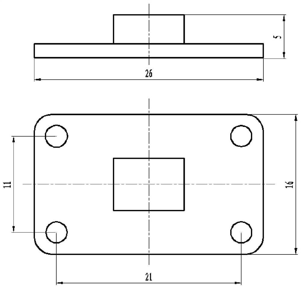 An assembly structure of an inertial measurement combination based on a mems sensor