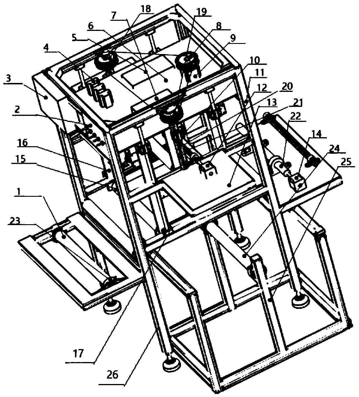 Wire micro-arc oxidation automatic wire feeding device